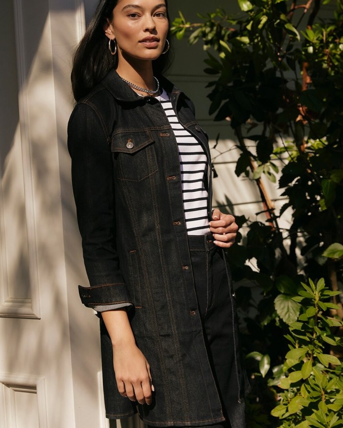 Chicos Denim Topper - Midnight Rinse