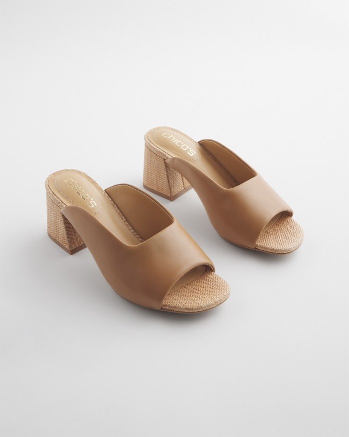 Chicos Neutral Modern Heels - Tan