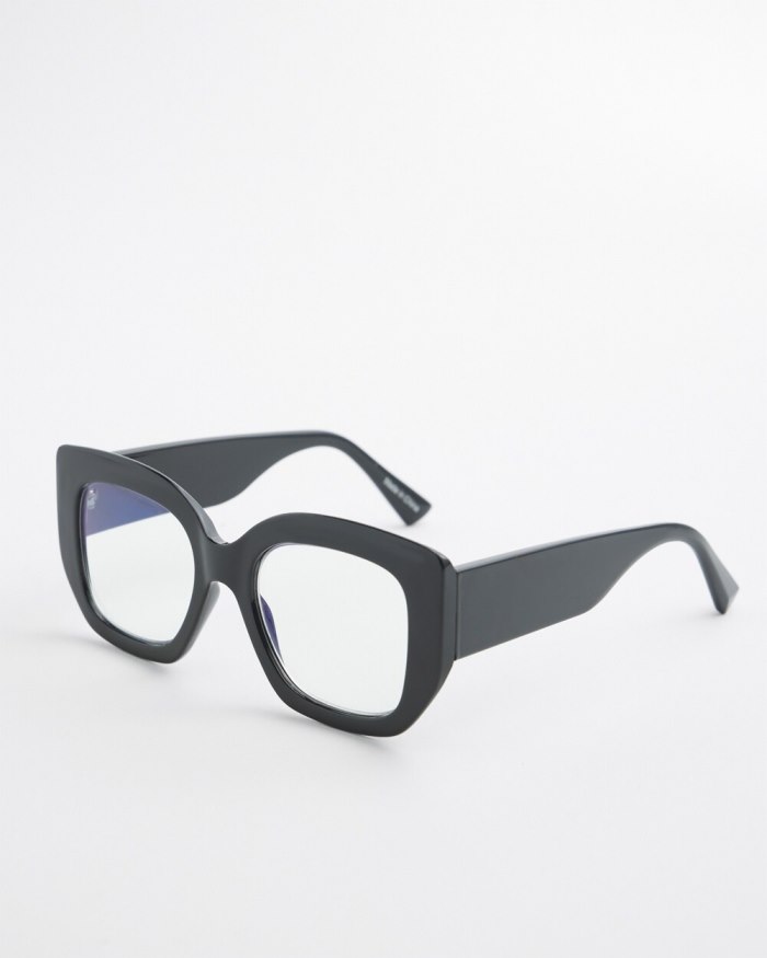 Chicos Thick Square Readers - Black