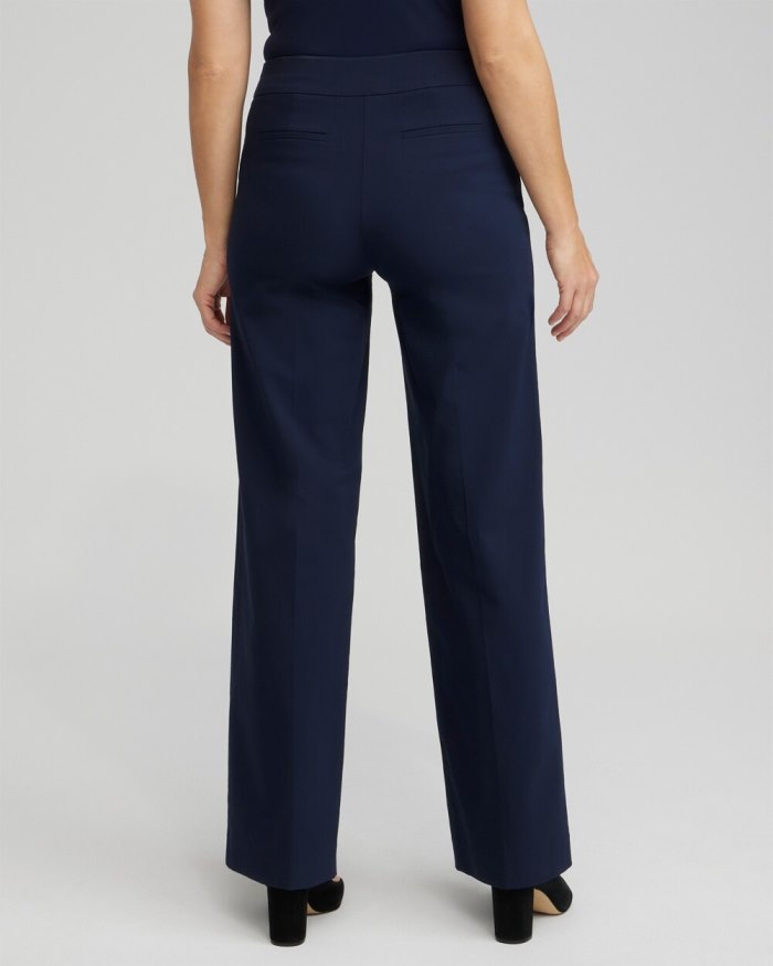 Chicos Brigitte Wide Leg Pants - Ink