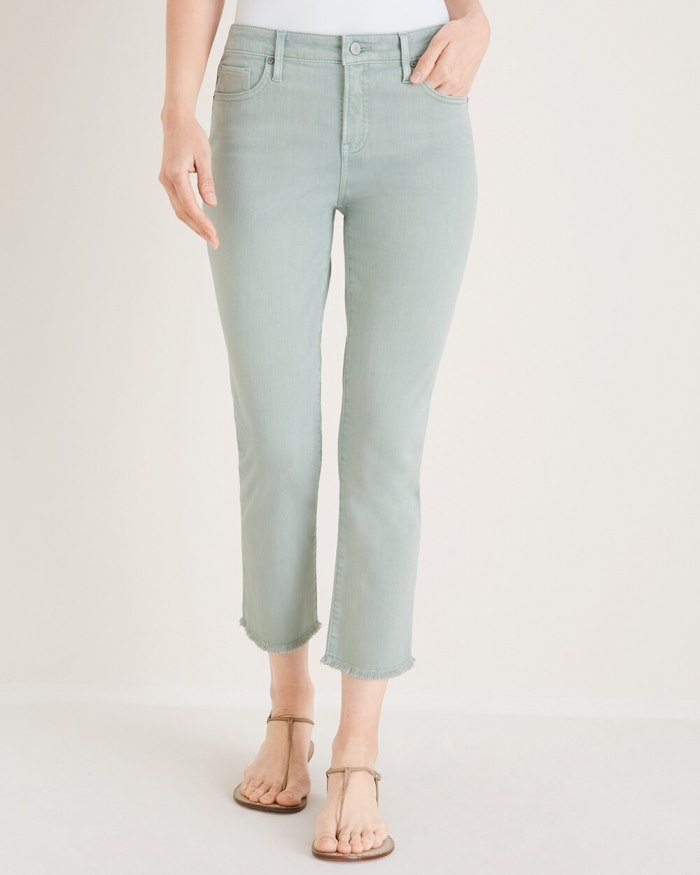 Chicos So Slimming Girlfriend Crops - Dusty Jade