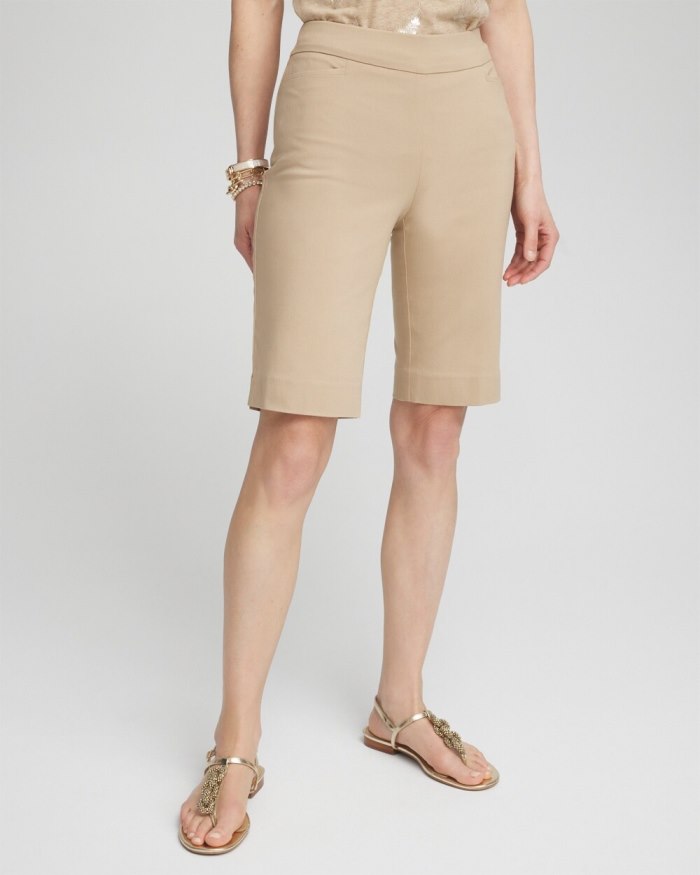 Chicos Brigitte 10" Shorts - Sycamore