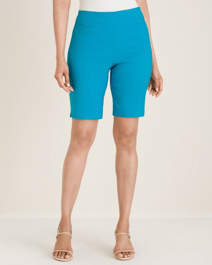 Chicos Brigitte 10" Shorts - Tropical Teal